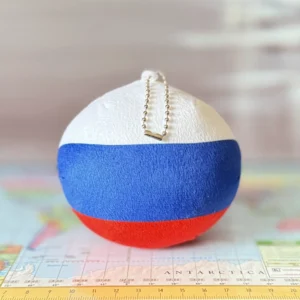 Russian Empireball, Russian Empire Countryball Plushie, 4 inch