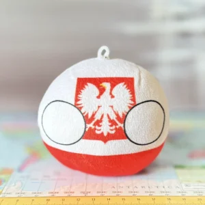 Rzeczpospolita Polskaball, Rzeczpospolita Polska Countryball Plushie, 4 inch