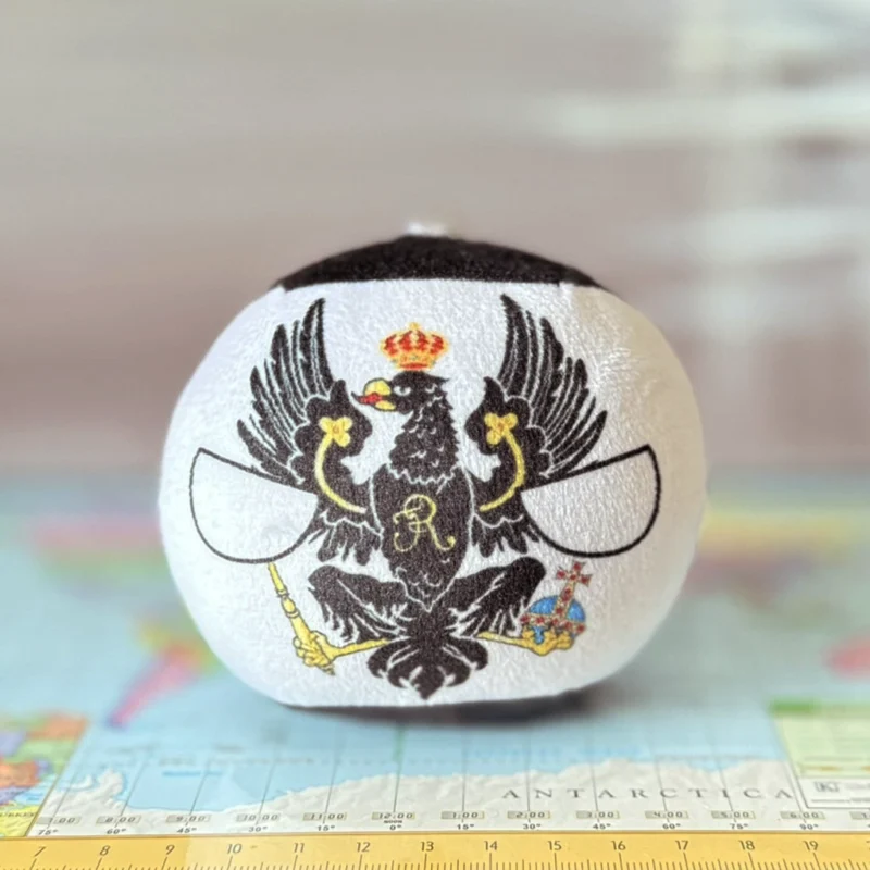 Prussiaball, Prussia Countryball Plushie, 4 inch