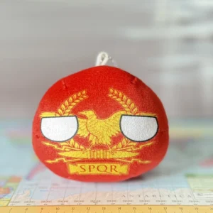 Romeball, Rome Countryball Plushie, 4 inch