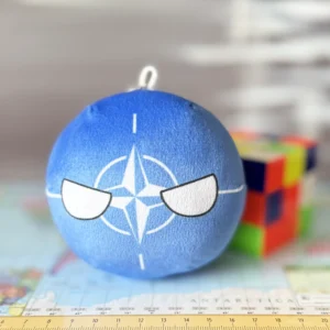 NATOball, NATO Countryball Plushie, 4 inch