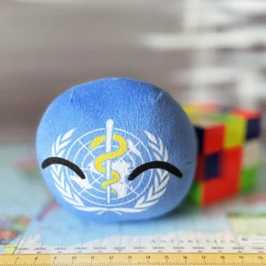 WHOball, WHO Countryball Plushie, 4 inch