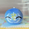81-WHO-4inch-2 WHOball, WHO Countryball Plushie, 4 inch
