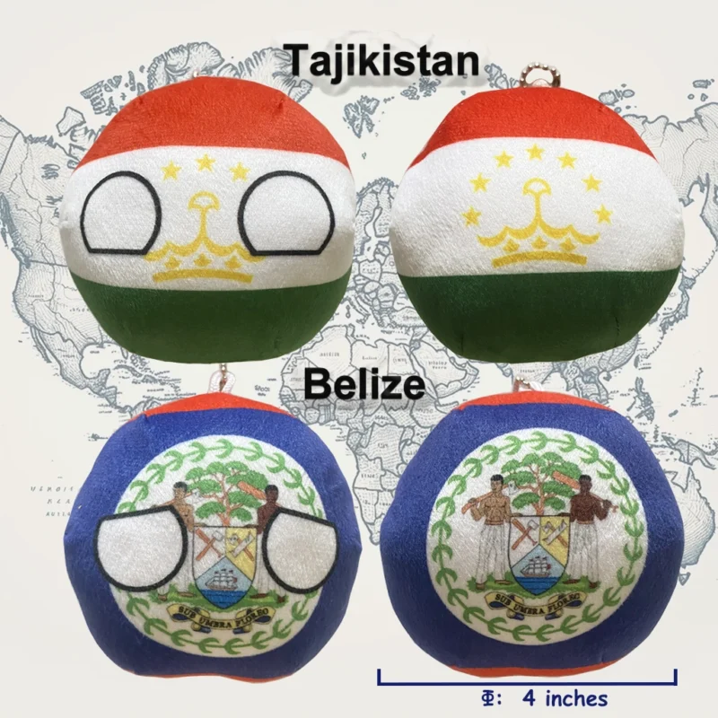 6PC: Mongolia, Belize, Uzbekistan, Turkmenistan, Kyrgyzstan, Tajikistan