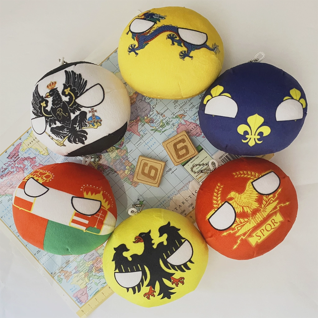 Empire Countryball Plushies Set Rome Qing Prussia CBC Toys empire-countryball-plushies-set-rome-qing-prussia-cbc-toys