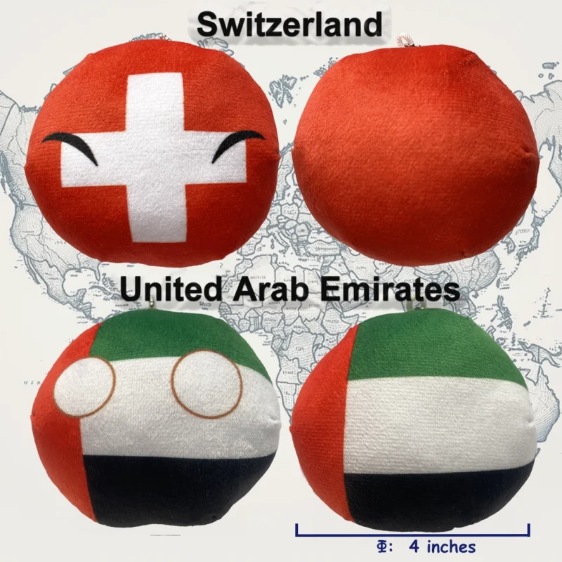 6PC: Australia, Brazil, Norway, Sweden, Switzerland, Dubai