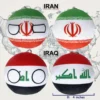G9-2 6PC: Iran, Iraq, Saudi Arabia, Jordan, Kuwait, Syria