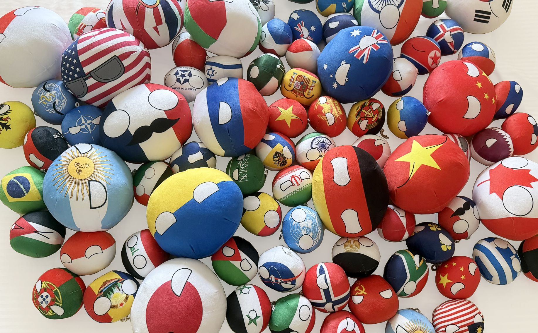 Modern countryball plush toys collection – CBC Toys