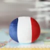 France Countryball plushie, back view