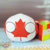 Canada Countryball plushie, front view