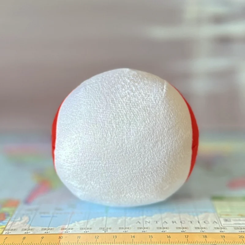 Canada Countryball plushie, back view