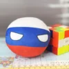Russia Countryball plushie, front view