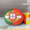 Portugal Countryball plushie, front view