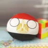 Egypt Countryball plushie, front view