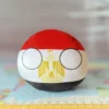 Egypt Countryball plushie, side view