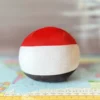 Egypt Countryball plushie, back view