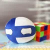 04-Finland-4-inch-1 V2 Finland Countryball plushie, front view