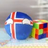 Iceland Countryball plushie, front view
