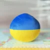 Ukraine Countryball plushie, back view
