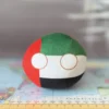 Dubai Countryball plushie, side view