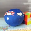 Australia Countryball plushie, front view