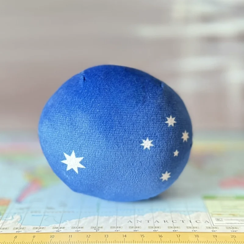 Australia Countryball plushie, back view