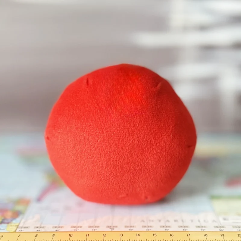 Switzerland Countryball plushie, back view