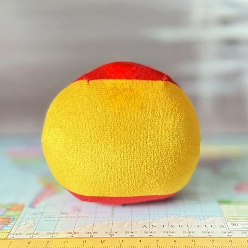 Spain Countryball plushie, back view