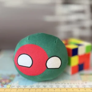 Bangladesh Countryball plushie, front view