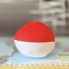 Indonesia Countryball plushie, back view
