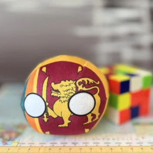 Sri Lanka Countryball plushie, front view