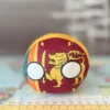 Sri Lanka Countryball plushie, side view