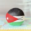 Jordan Countryball plushie, side view