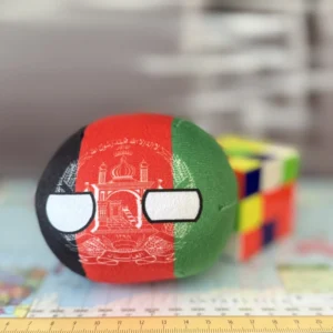 Afghanistan Countryball plushie, front view