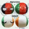 6PC: Lebanon, Palestine, Afghanistan, Belarus, Ireland, Yemen, arranged product view