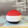 Yemen Countryball plushie, back view