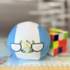 Guatemala Countryball plushie, front view