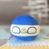 Nicaragua Countryball plushie, side view