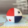 Panama Countryball plushie, back view