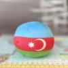 Azerbaijan Countryball plushie, back view