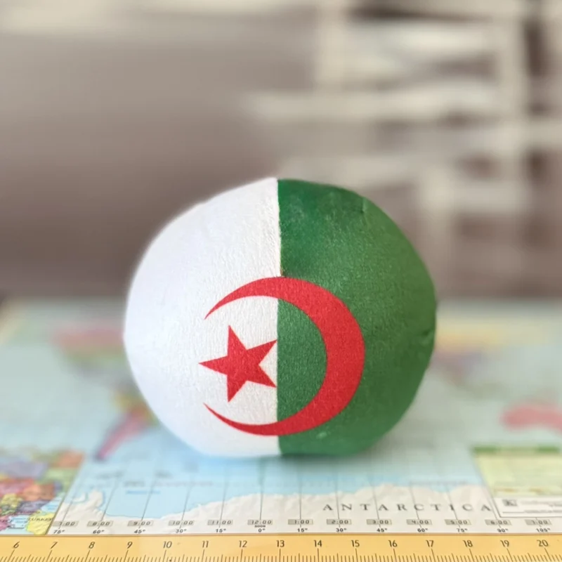 13-Algeria-4-inch-3 V2 Algeria Countryball plushie, back view