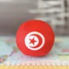 Tunisia Countryball plushie, back view