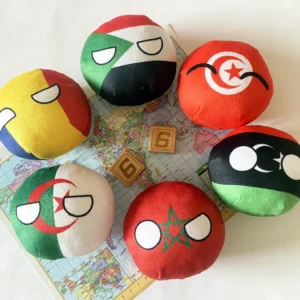13DZ-LY-MA-TN-SD-TD 1 6PC: Algeria, Libya, Morocco, Tunisia, Sudan, Chad, group view