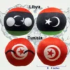 6PC: Algeria, Libya, Morocco, Tunisia, Sudan, Chad, additional product view