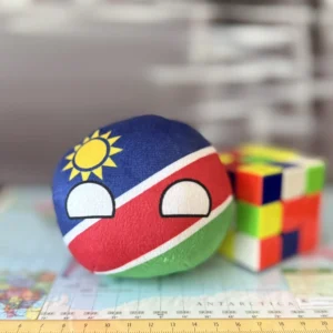 Namibia Countryball plushie, front view