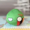 14-Zambia-4-inch-2 V2 Zambia Countryball plushie, side view