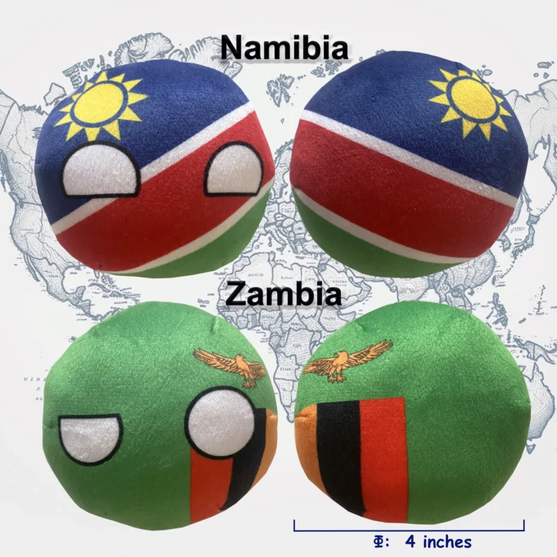 6PC: Namibia, Botswana, Zimbabwe, Mozambique, Zambia, Malawi, additional product view