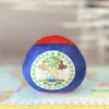 Belize Countryball plushie, back view