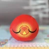 15-Kyrgyzstan-4-inch-2 V2 Kyrgyzstan Countryball plushie, side view