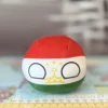 Tajikistan Countryball plushie, side view